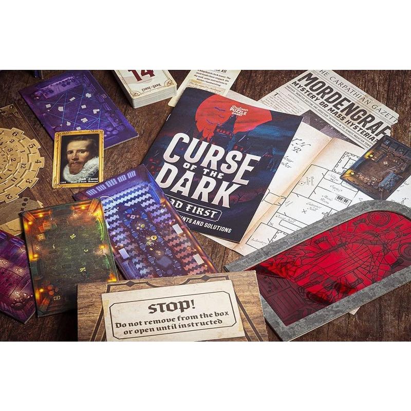 Professor Puzzle USA, Inc. Curse of the Dark Escape Room Game, 3 of 5