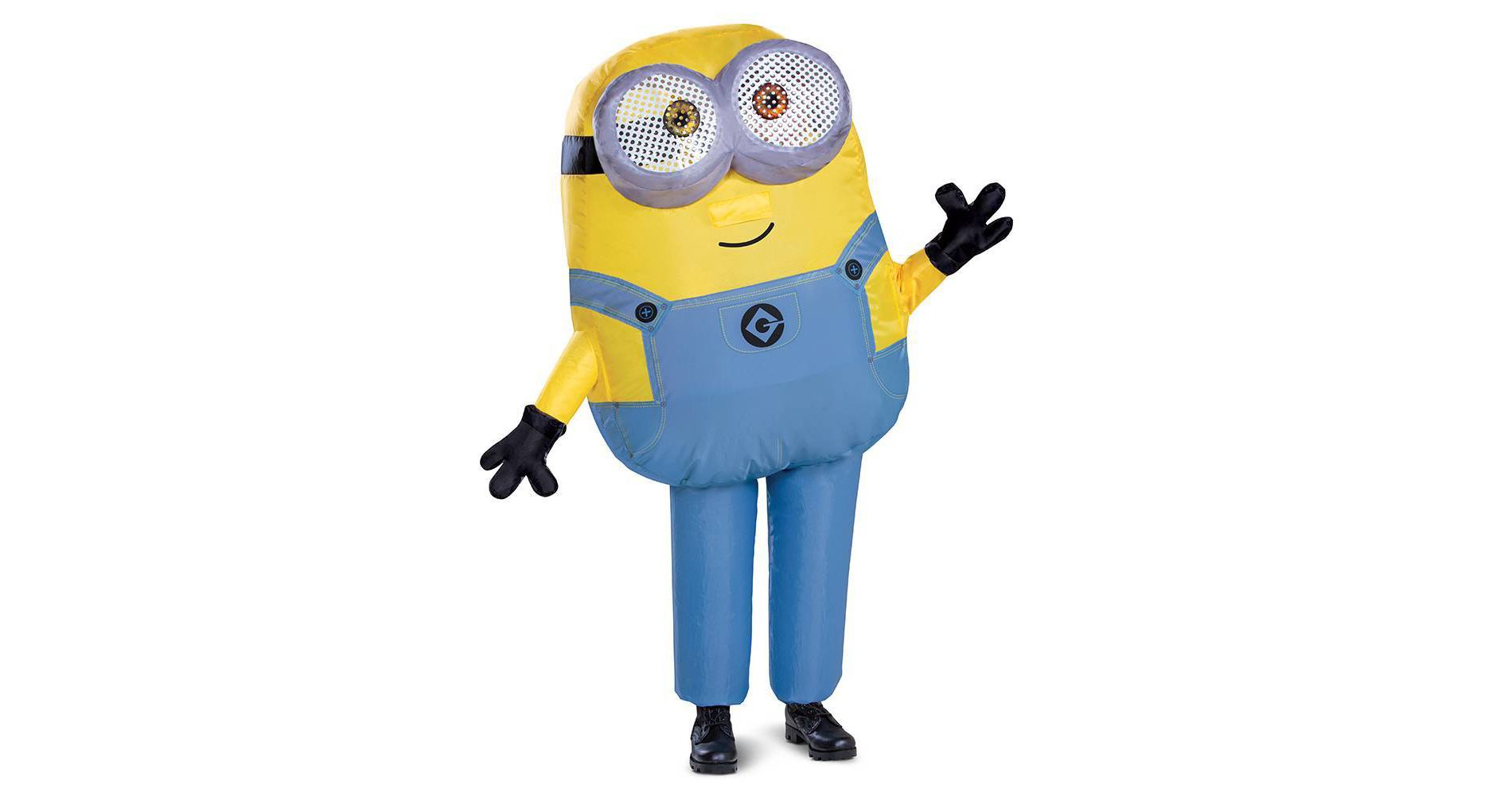 NBCUniversal Minions: The Rise of Gru Kids' Bob the Minion Inflatable Costume Suit