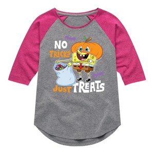 Girls' - SpongeBob SquarePants - No Tricks Just Treats - 1 of 4
