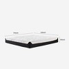 Luck Live 10 inch full mattress, gel memory foam mattress for pain relief, boxed mattress, CertiPUR-US certified, no fiberglass mattress, white - image 4 of 4