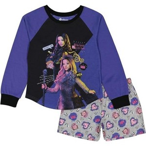 Disney Descendants Little/ Big Girl's Long Sleeve 2-Piece Pajama Set - 1 of 1