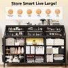 Jojoka,Dresser for Bedroom with 14 Drawers, 55" W Dresser with Side Pocket, Fabric Dressers & Chests of Drawers with Shelves, Sturdy Frame, Wood Top - 3 of 4