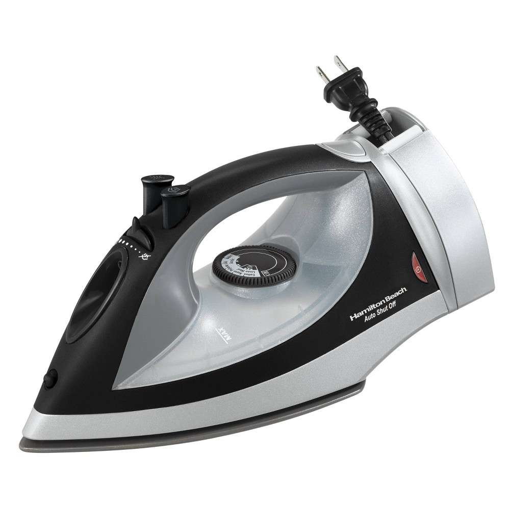 UPC 040094142101 product image for Hamilton Beach Nonstick Garment Iron 14210R With Retrac Cord Silver | upcitemdb.com