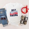 Simply Sage Market Women's Batter Batter Swing Stacked Short Sleeve Graphic Tee - 3 of 4