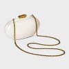Organic Minaudiere Clutch - A New Day™ Pearl - 2 of 4