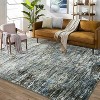 Coucheta Area Rug Floor Cover Foldable Thin Living Room Bedroom Non Slip Carpet Non-Shedding & Easy Care Mat for Room Home Decor, Multi-Color & Size - 2 of 4