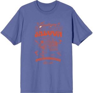 Cowboy "Gunslinger Saloon" Adult Crew Neck Short Sleeve Tee - 1 of 3