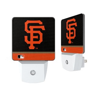MLB National League Teams Stripe Night Light 2-Pack - 1 of 4