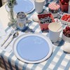 Jollity & Co. - Le Dinner Blueberry Dessert Plates - Pack of 8 Paper Plates - 3 of 3