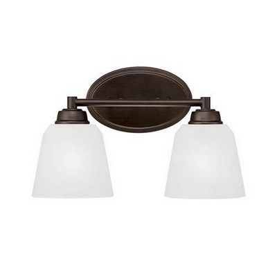 Millennium Lighting Franklin 2 - Light Vanity in  Rubbed Bronze