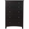 NicBex 5 Drawers Dresser,Chest of Drawers with Plywood Pine Veneer for Bedroom,Living Room,Entryway,Hallway - 2 of 4