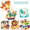 QUOKKA 6 Wooden Puzzle Set  for Toddlers - Preschool Travel Game for Boys & Girls - 4 of 4
