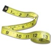 Unique Bargains Soft Plastic Flexible Tailor Seamstress Ruler Tape Measure  Green 0.5x60 1 Pc : Target