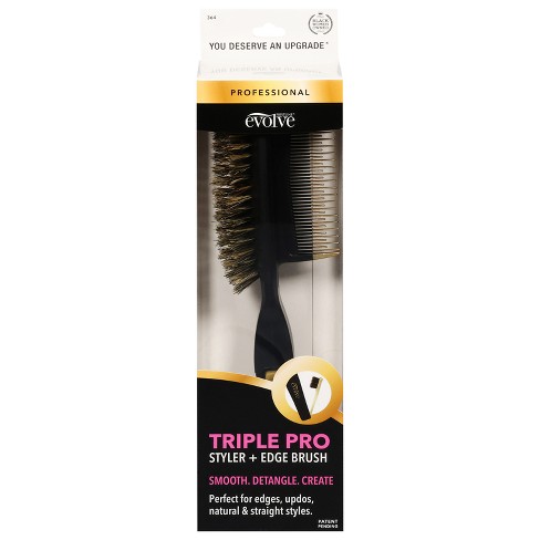 Black Pro Salon fashion Hair Brush