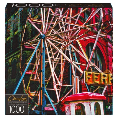 Cardinal Chris Lord: Ferris Wheel on Mott Street Puzzle - 1000pc