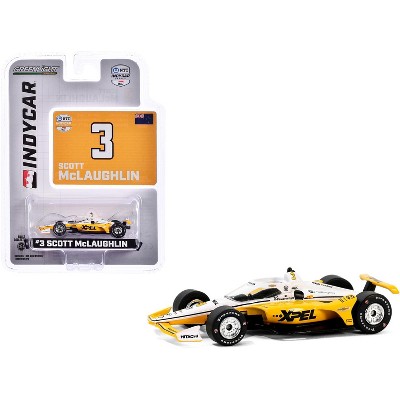 Dallara IndyCar #3 Scott McLaughlin "XPEL" Team Penske "NTT IndyCar Series" (2024) 1/64 Diecast Model Car by Greenlight