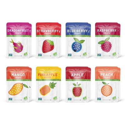 Nature's Turn Freeze-Dried Fruit Snacks - Superfruit Variety Pack  -  No Sugar Added, Non GMO, Gluten Free, Nothing Artificial (0.53oz) 16-Pack