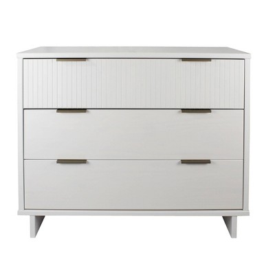 Granville Glam 41'' White Engineered Wood Horizontal Dresser