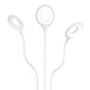 Insten LED Desk Lamp, Bright Table Lamp, Rechargeable, Flexible Neck, Touch Control, Adjustable Brightness, 400 Lumens, White - 4 of 4