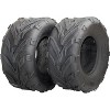 2 Pack All-Terrain ATV Tires - Tubeless Front & Rear Off-Road Tires for Trail, Sand and Mud - 2 of 4
