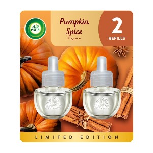 Air Wick Scented Oil Air Fresheners - Pumpkin Spice 2ct - 1 of 4