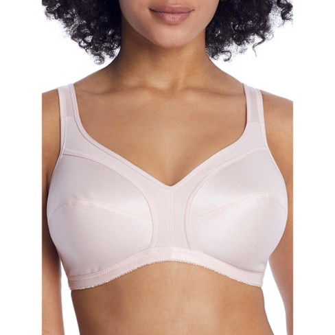 Dominique Women's Isabelle Cotton Wire-free Bra - 5316 40a Pink : Target