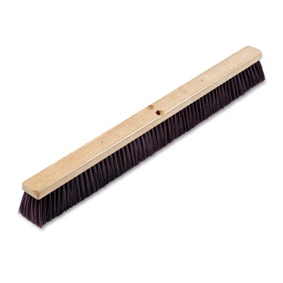 Boardwalk BWK20336 3-1/4 in. Stiff Polypropylene 36 in. Floor Brush Head - Maroon