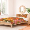 Deny Designs ThirtyOne Illustrations Spring In Retro Duvet Set - 2 of 3