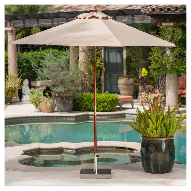 Norco 66lbs Square Stainless Steel Umbrella Base - Steel - Christopher Knight Home, 6 of 7