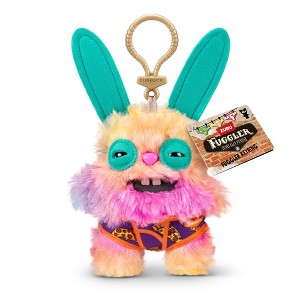 Fuggler Plush Clip-On Keyring - Rabid Rabbit - 1 of 4