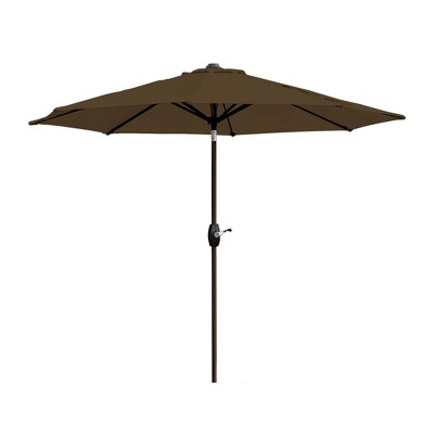 WestinTrends 9 Ft Outdoor Patio Market Table Umbrella with Tilt and Crank