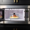Le'raze Tall Clear Glass Microwave Plate Cover Splatter Guard Lid with Easy Grip Black Silicone Handle - Food Grade and Dishwasher Safe - 10inch - 4 of 4