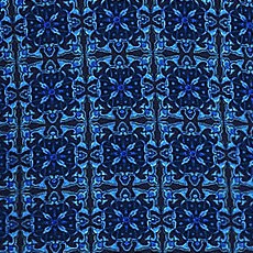 navy mosaic mini tile