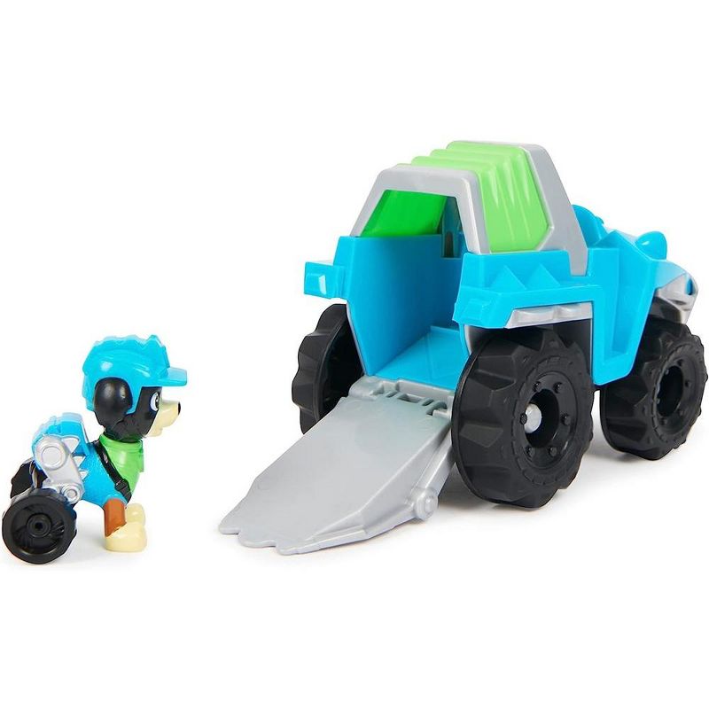 Paw Patrol, Rex’s Dinosaur Rescue Vehicle with Collectible Action Figure, Kids Toys for Ages 3 and Up, 3 of 4