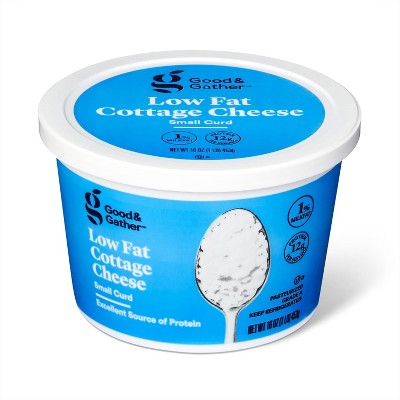 1% Milkfat Small Curd Cottage Cheese - 16oz - Good &#38; Gather&#8482;