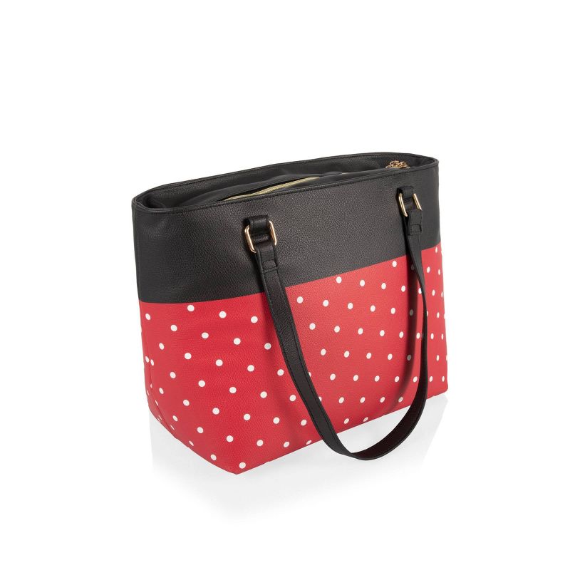 Picnic Time Minnie Mouse Uptown 23qt Cooler Tote Bag - Black, 5 of 10