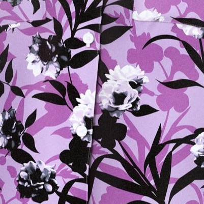 berry pink shadow floral