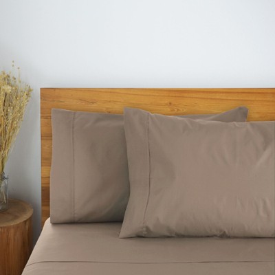 LuxClub Twin XL Beige Microfiber Deep Pocket Sheet Set
