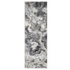 Machine Washable Area Rugs for Living Room, Modern Abstract Bedroom Rug, Low Pile Non-Slip Carpet - 3 of 4
