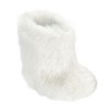 Sophia’s Faux Fur Boots for 18” Dolls, White - 3 of 3