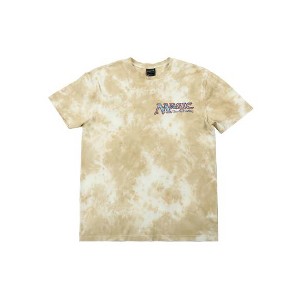 Magic The Gathering Black Lotus Card Adult Yellow Tie-Dye Crew Neck Short Sleeve T-shirt - 1 of 4