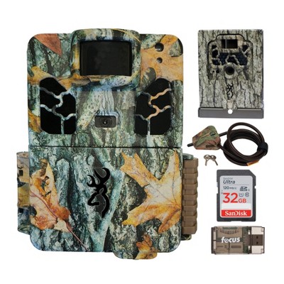 Browning Trail Cameras Dark Ops HD Pro X 20MP Trail Camera Security Bundle