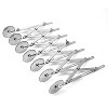 O'Creme Adjustable Dough Divider Expandable Cutter for Different Types of Dough; Heavy Duty Stainless Steel (7 Straight 2-3/16") - 2 of 2