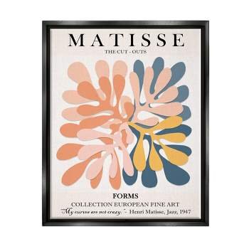 Stupell Industries Classical Matisse Painting Cut Out Forms Traditional Abstract