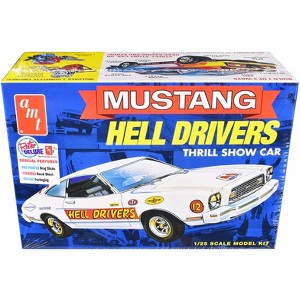1977 Ford Mustang "Hell Drivers" Thrill Show Car (Skill 2) 1/25 Plastic Model Kit by AMT - 1 of 4