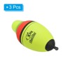 Unique Bargains EVA Green Red LED Lighted Fishing Slip Bobbers for Night Fishing 3 Pcs - 3 of 4