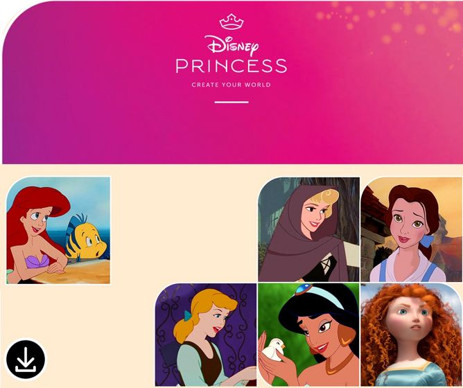 Disney Princess
create your world
Acitvity book