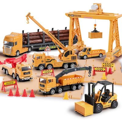 Hape Playscapes Toddler Kids Wooden Toy Construction Site Crane Lift Play Set 