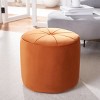 Hawkem Cylinder Ottoman  - Safavieh - 2 of 4