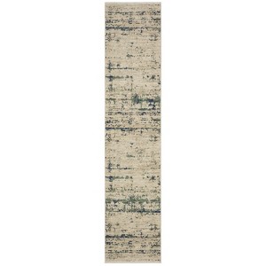 Oriental Weavers Soleri SOL08 Beige/ Green Indoor Area Rug - 2'6" x 12' - 1 of 4